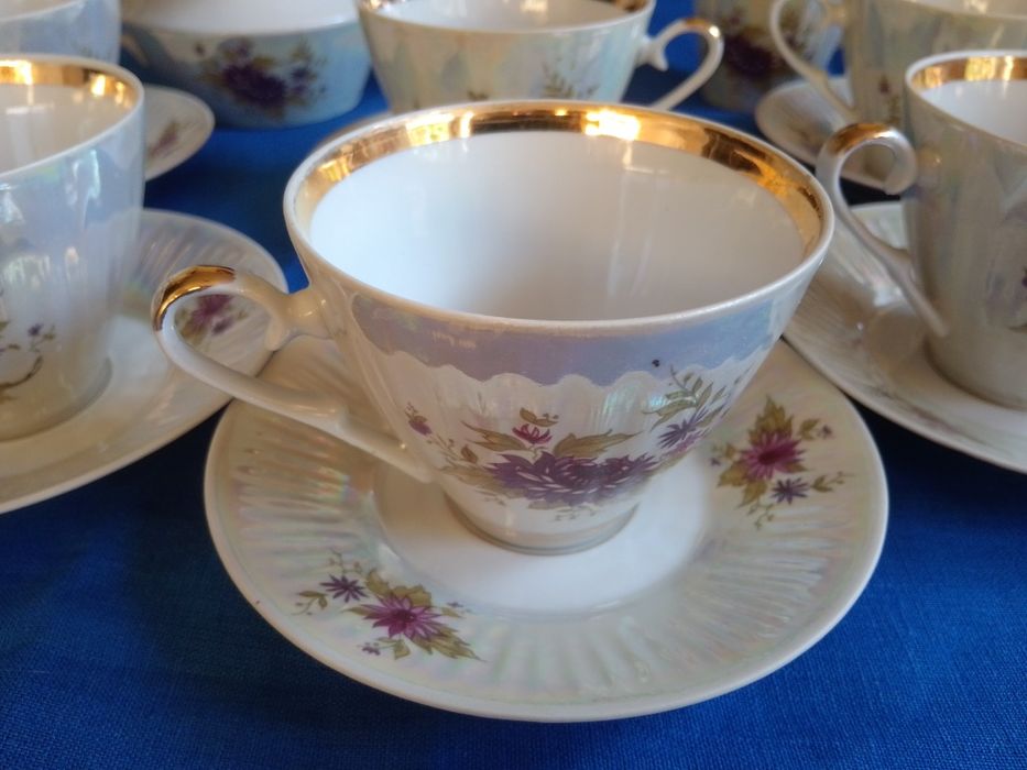 Фарфоровый чайный сервиз Барановка