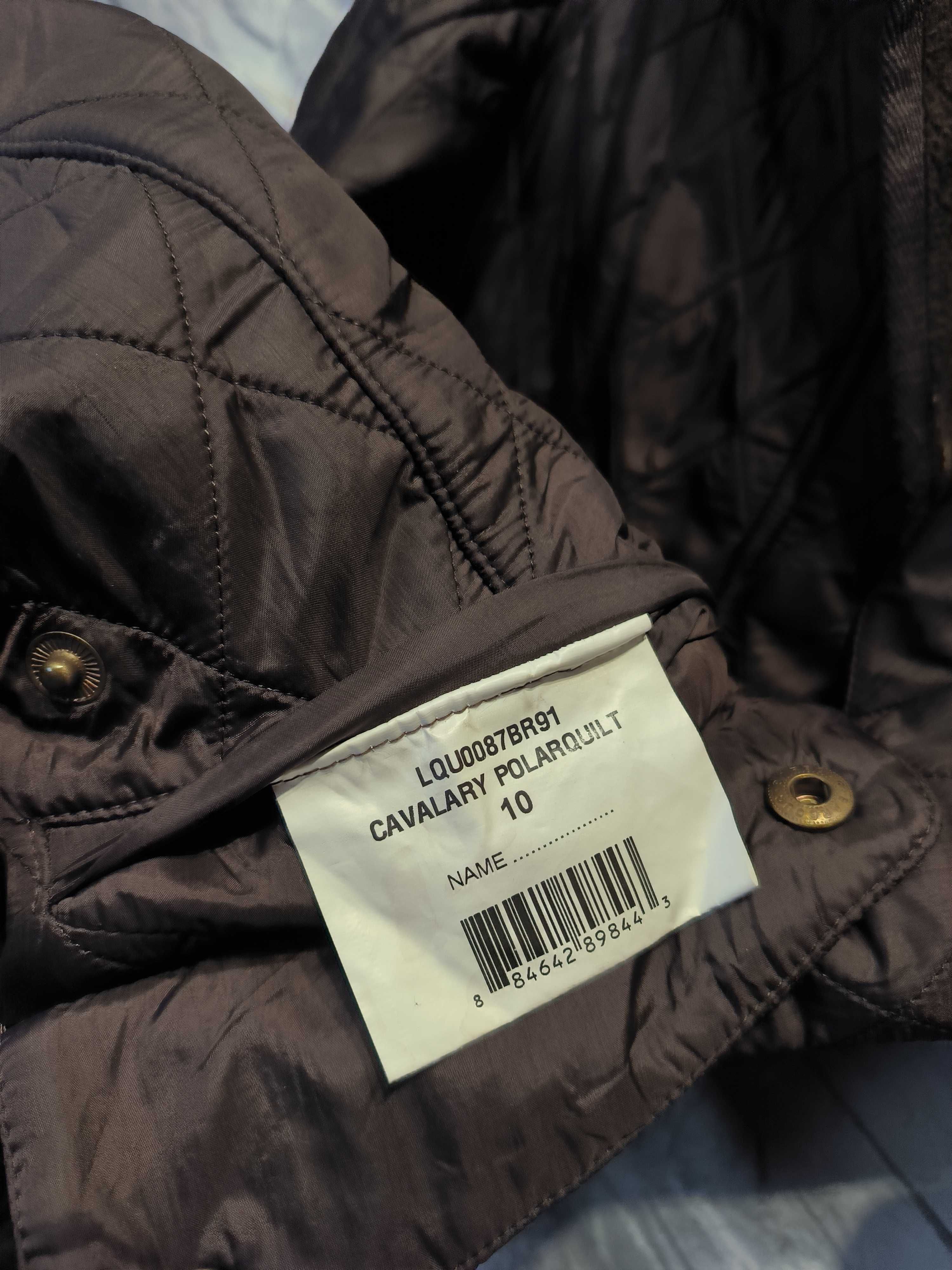 Kurtka Damska Parka Barbour Brązowa Vintage Logo