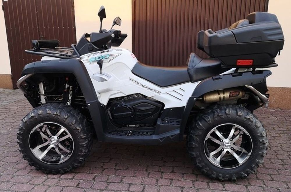 Quad Salon Polska Cf Moto x8 800 Terralander v2 74km BdB Stan Zamiana