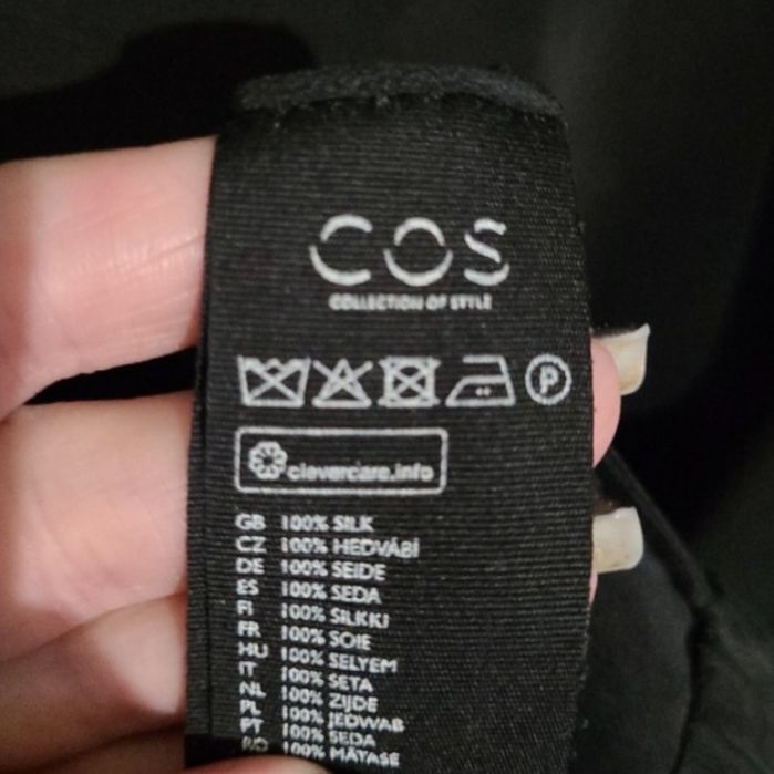 Шелковое платье миди Cos.