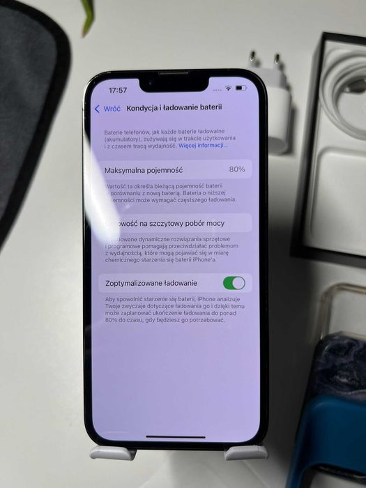 Smartfon Apple iPhone 13 Pro 6 GB / 128 GB 5G kolor szary ZESTAW