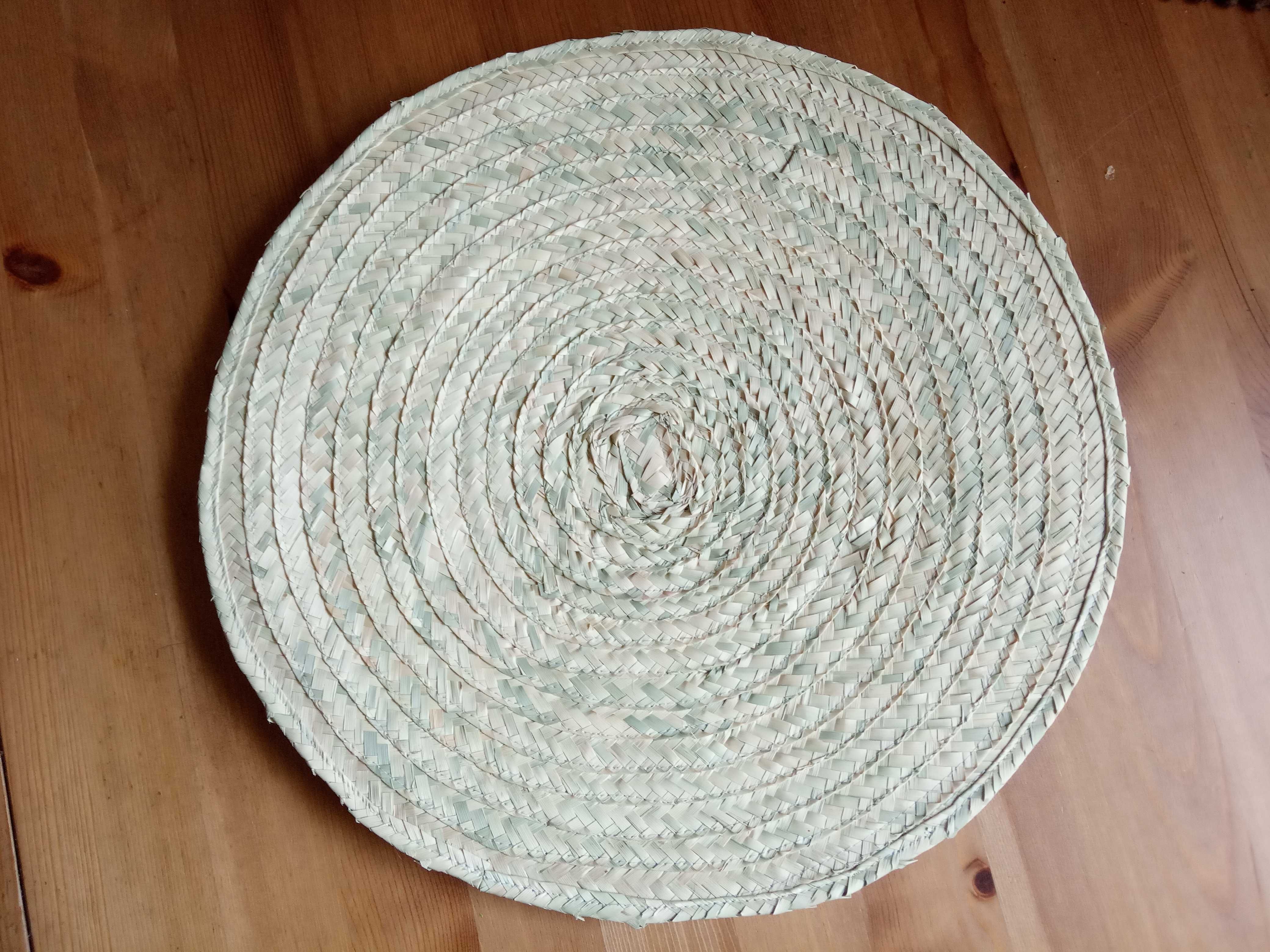 Wyprzedaż, Madagaskar, duża podkładka, palma, rękodzieło