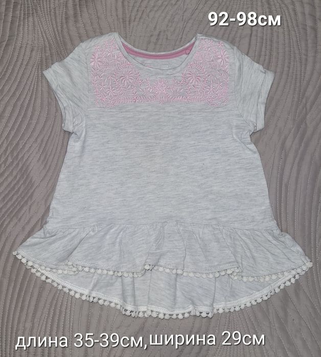 Платья,кофта,футболки р.92-98см