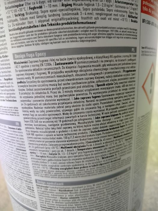 Design Fuga Epoxy Sporo DFX.
