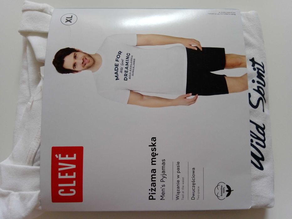 Dwuczęściowa męska piżama długi rękaw Good Year XL/XXL szary melanż