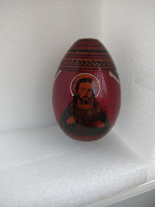 Яйцо дерево ручная роспись