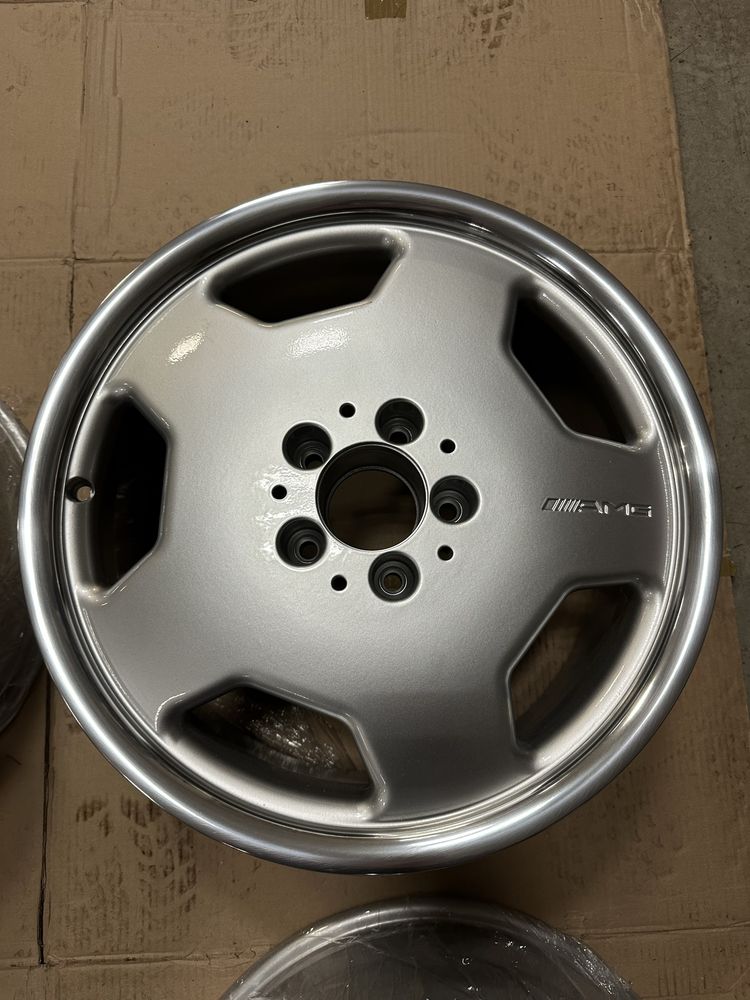 Mercedes 17” 7,5 i 8,5 Amg Monoblock Aero 2 polerowane ranty