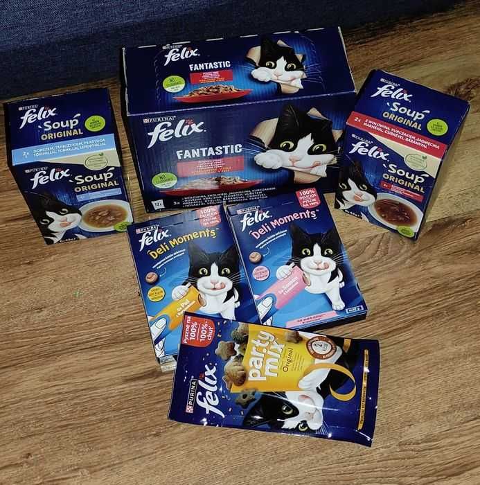 Zestaw karm Felix i Tropi