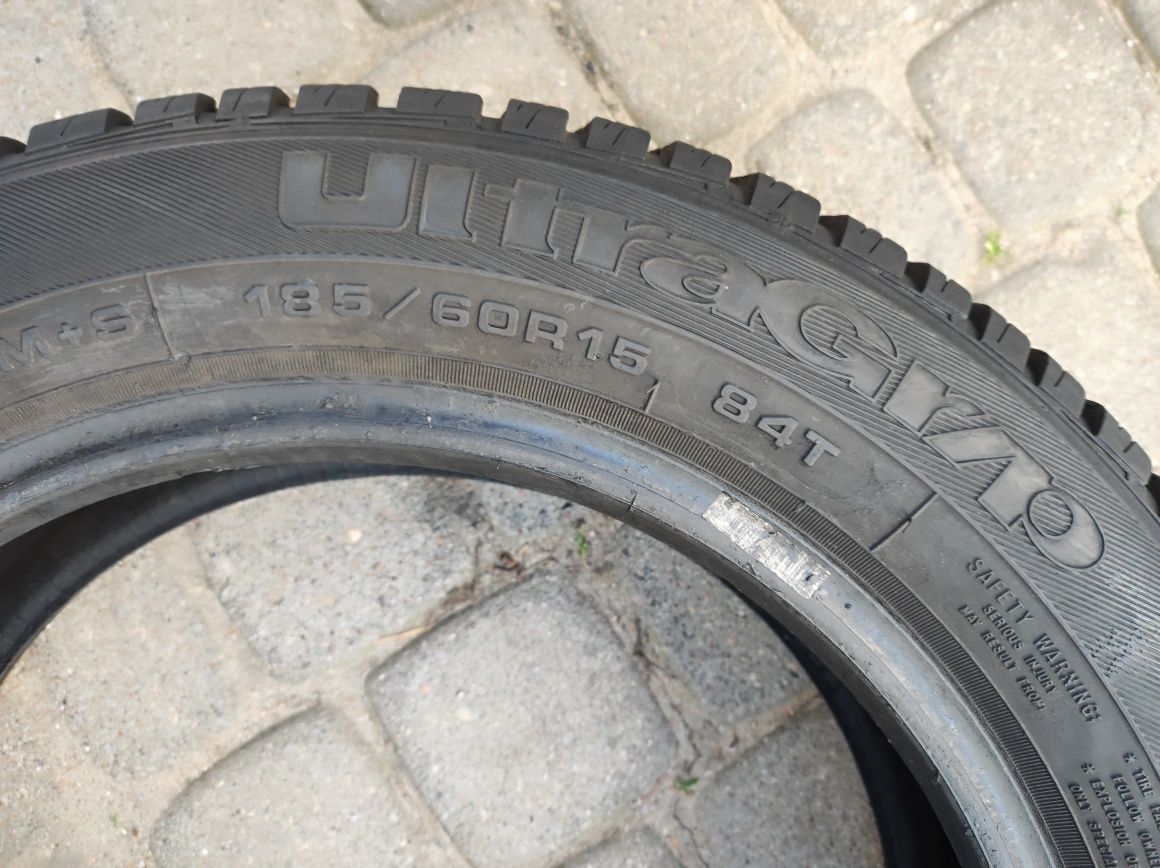 185.60.15 dwie opony Goodyear UltraGrip