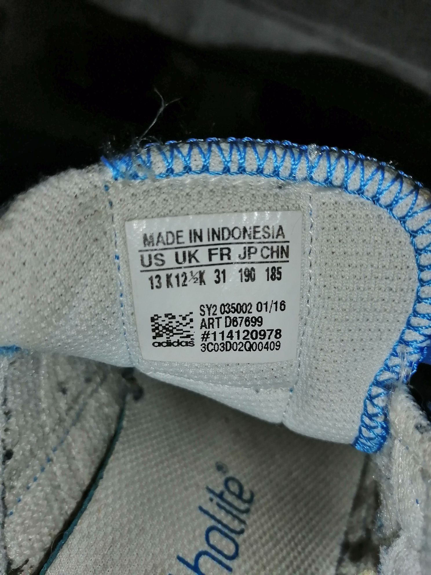 Кроссовки Adidas размер 31