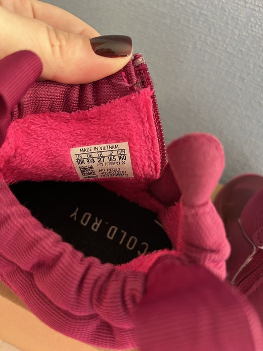 Чоботи чобітки adidas для дівчинки 26