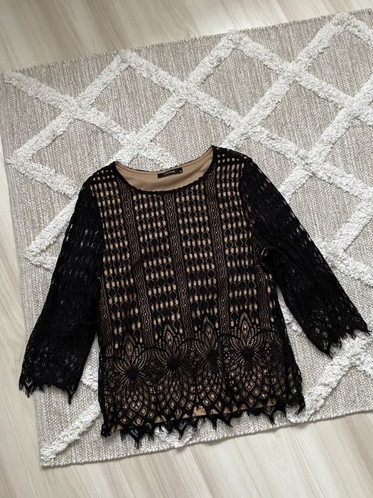 koronkowa bluzka reserved rozmiar XS