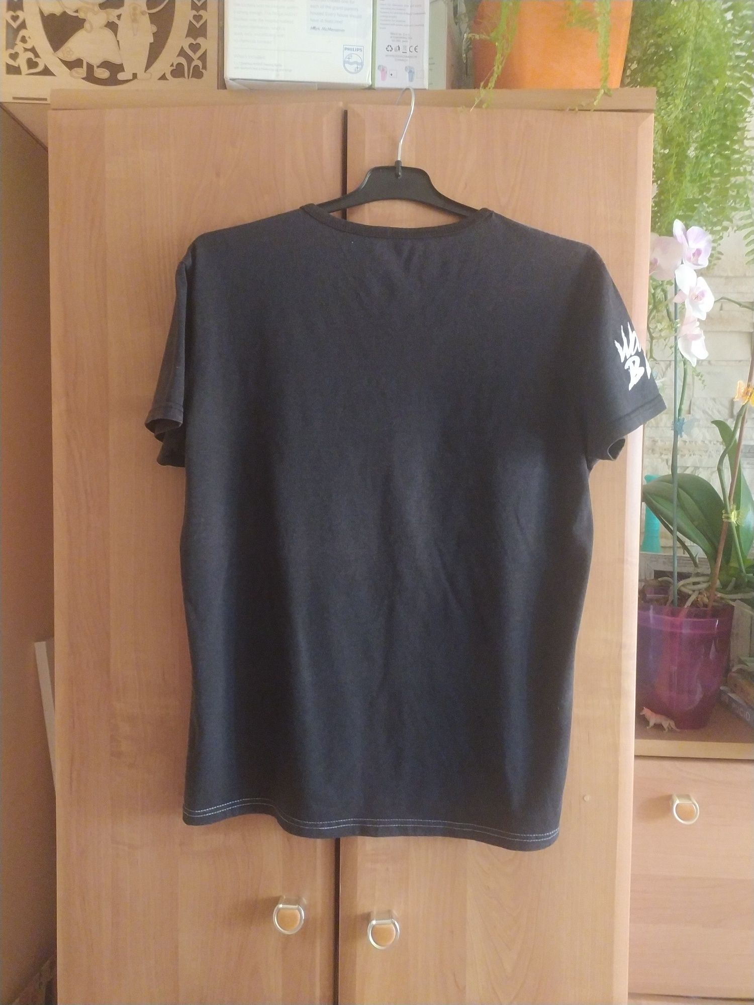 T-shirt bawełniany elastyczny koszulka bluzka rozmiar 38 M