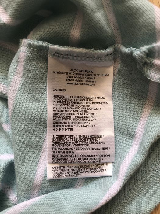 T-shirt w paski Jack Wolfskin S