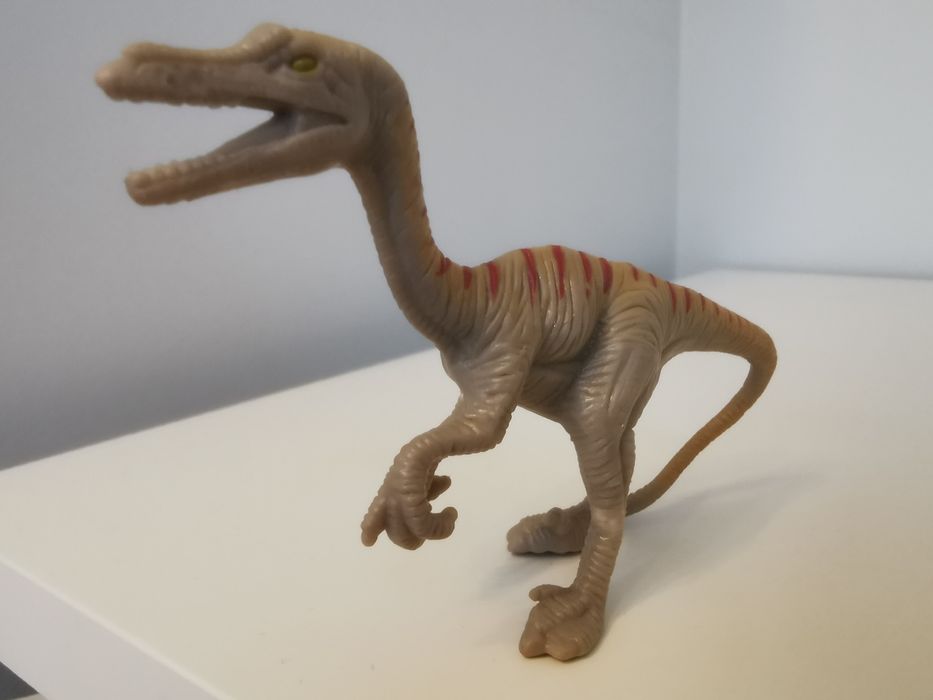 Figurka Dinozaur Velociraptor McDonalds Happy Meal Disney Unikat
