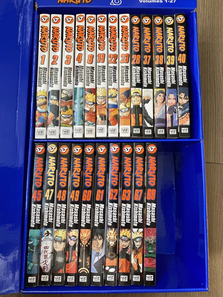 Banda Desenhada Naruto (Inglês) - Varios Números