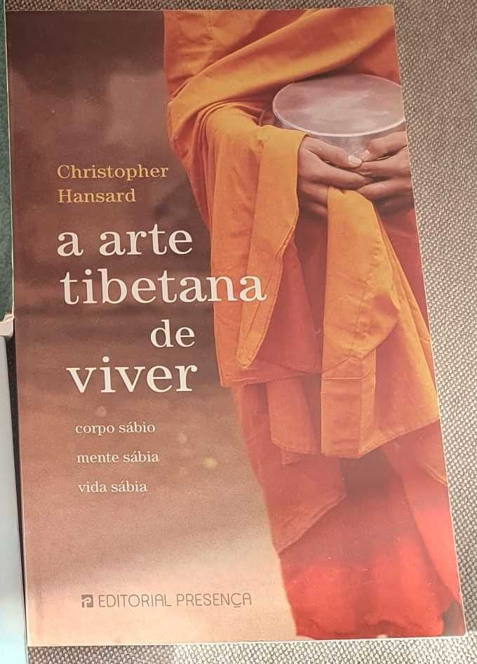 Livros Pensamento Budista, Arte Tibetana de Viver e Mundo Sem Queixas