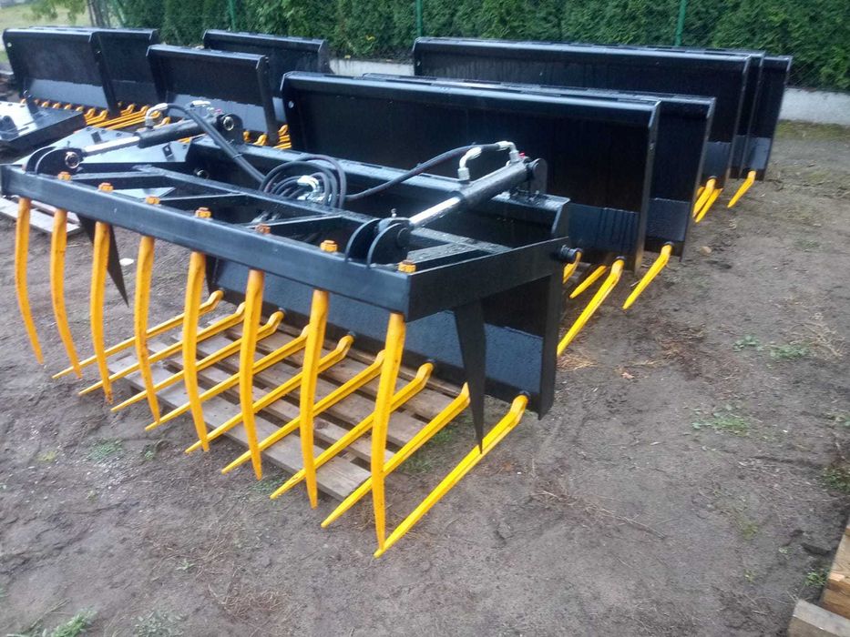 Do obornika widły na linke kute zęby na stary typ tura łyżka krokodyl