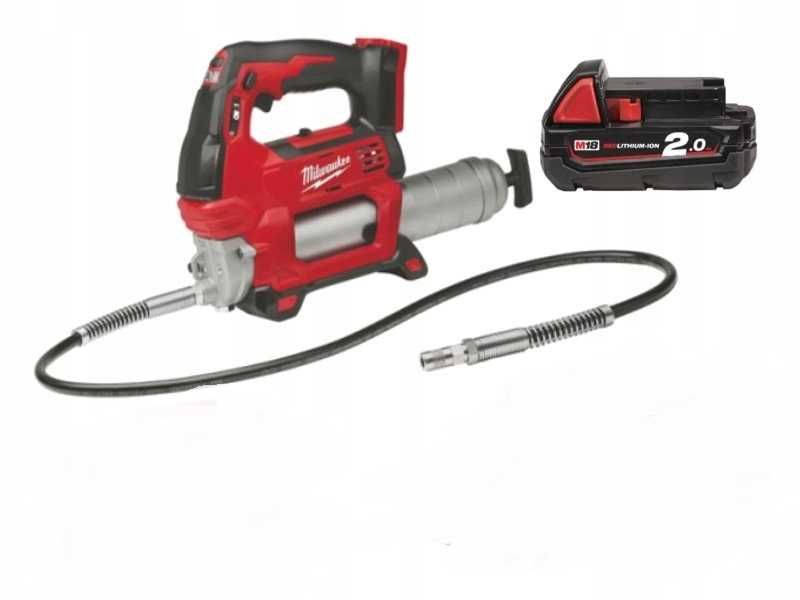 MILWAUKEE M18 GG smarownica tawotnica + bateria 18v 2ah
