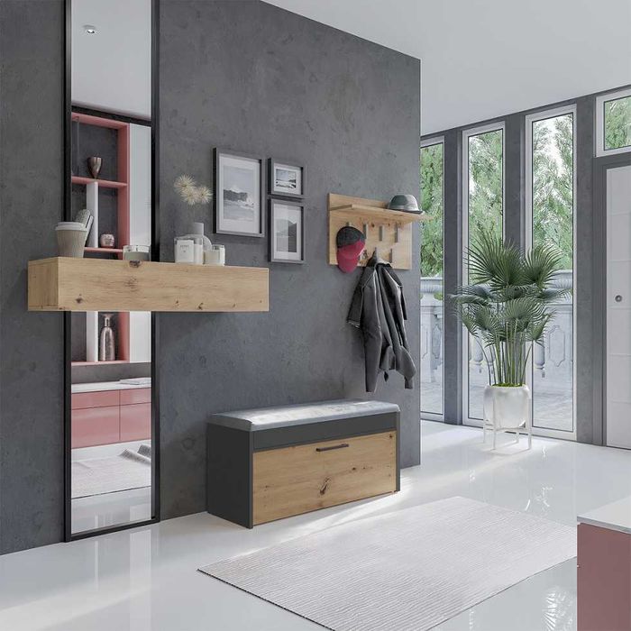 Szafka Na Buty PARMA Siedzisko Schowek RÓŻNE KOLORY