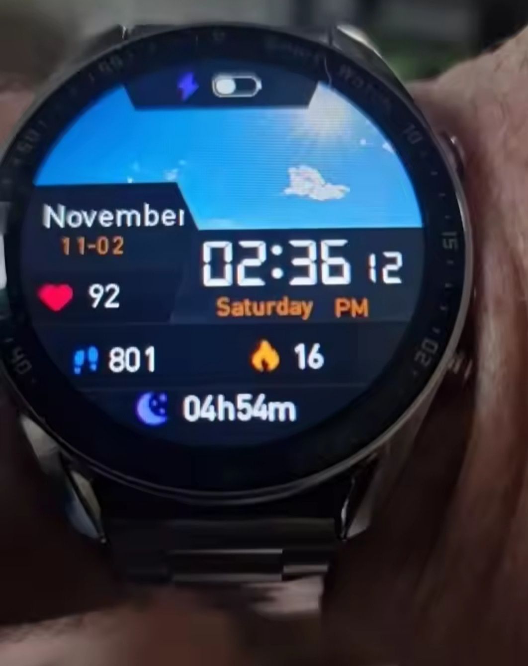 Smartwatch-Zegarek z Bluetooth.Nowy