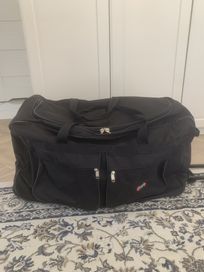 Duża waliza torba na kuókach