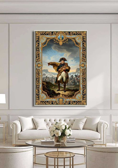 Obraz na płótnie - Napoleon Bonaparte - wielkość 59 cm x 84 cm
