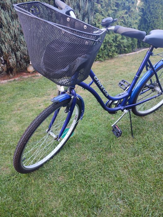 Rower Omega z koszyczkiem