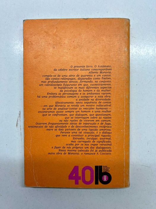 Livro - O Autómato (ctt editorial grátis)