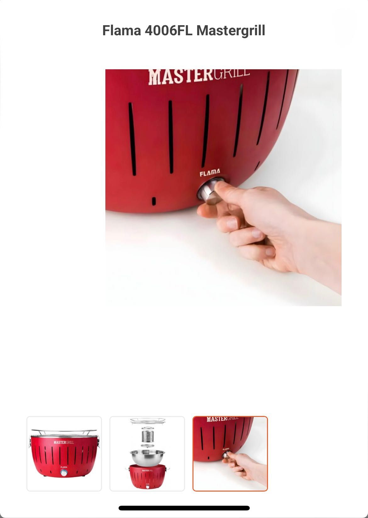 Grelhador BBQ para churrasco
