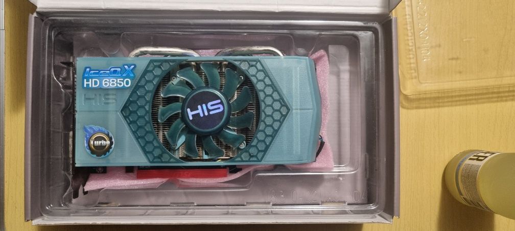 Видеокарта HIS IceQ X Turbo 1024mb PCI-E 2.1 Radeon HD6850 DDR5  256bi