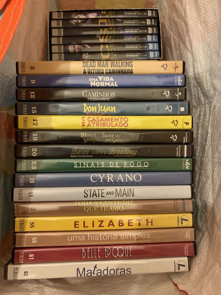 Filmes - DVD - coleções