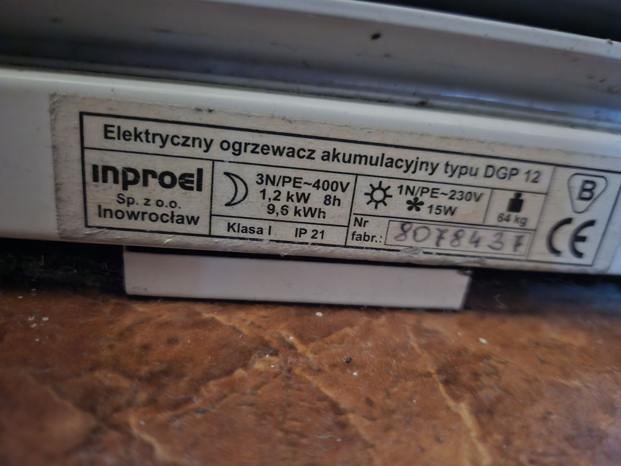 Elektryczny ogrzewacz akumulacyjny 3szt. Grzejnik , piec ,kaloryfer