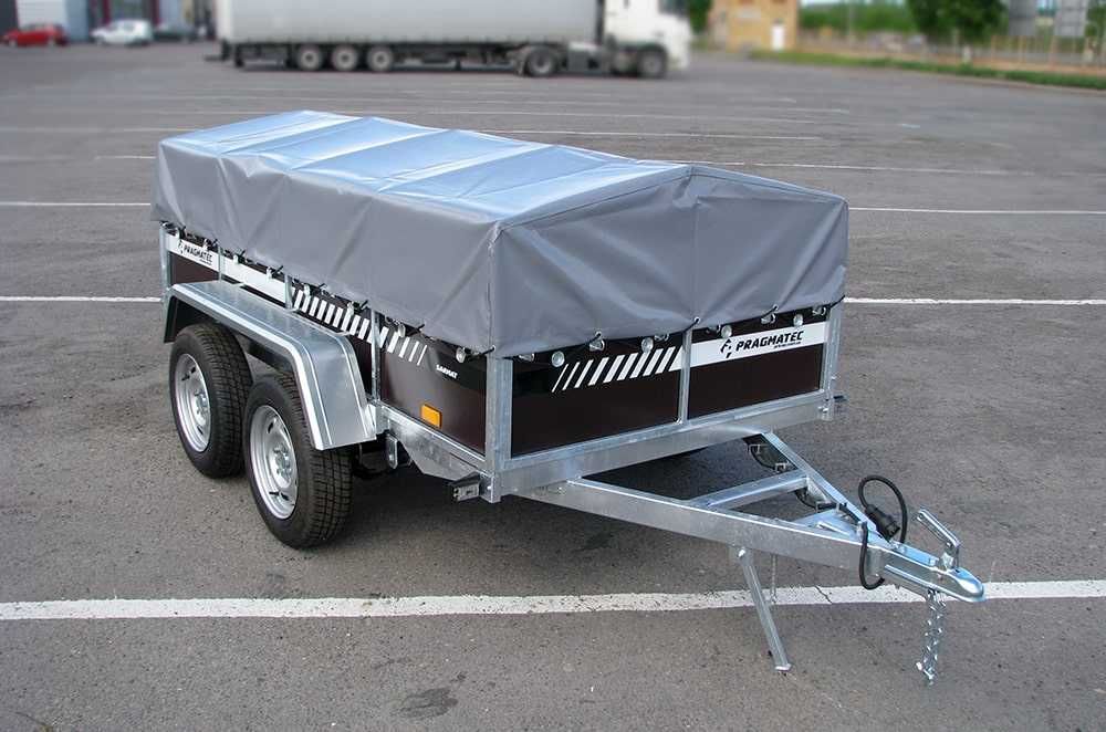 Двухосный легковой прицеп САРМАТ для тяжелых грузов / легковий причіп