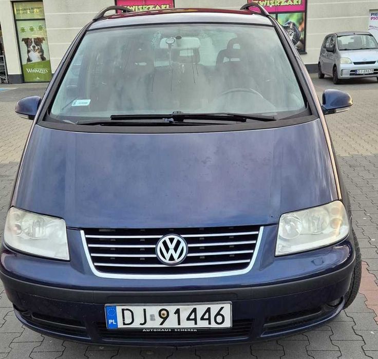 VW Sharan 2005, 1.9 TDI, 7 os. | Klima, Hak, Serwisowany