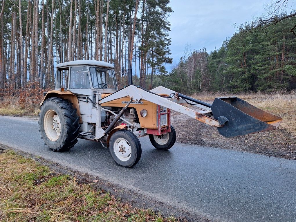 Ciągnik Ursus C360 z turem Zarejestrowany