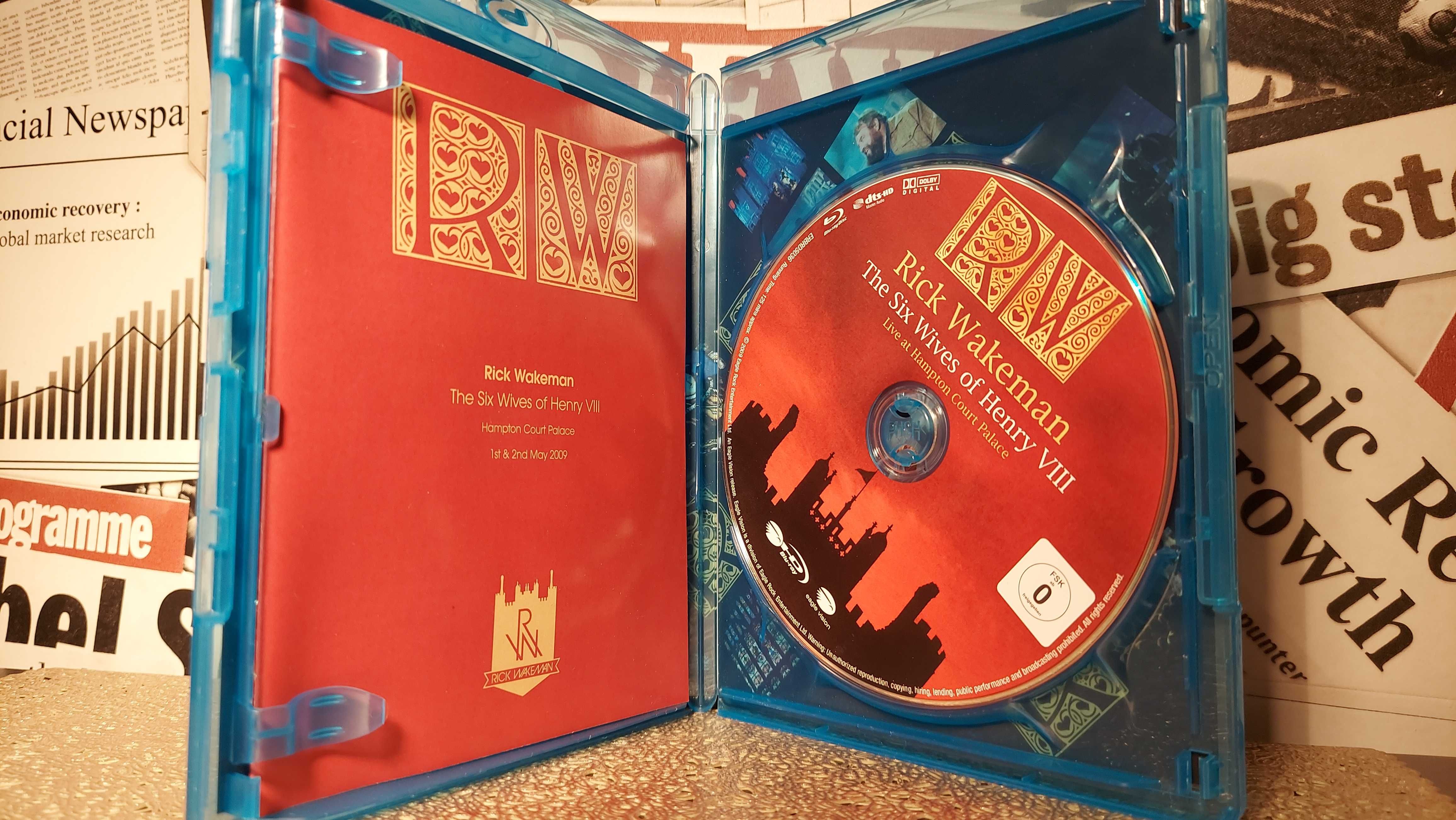 Rick Wakeman - The Six Wives Of Henry VIII Live Koncert na Blu-ray
