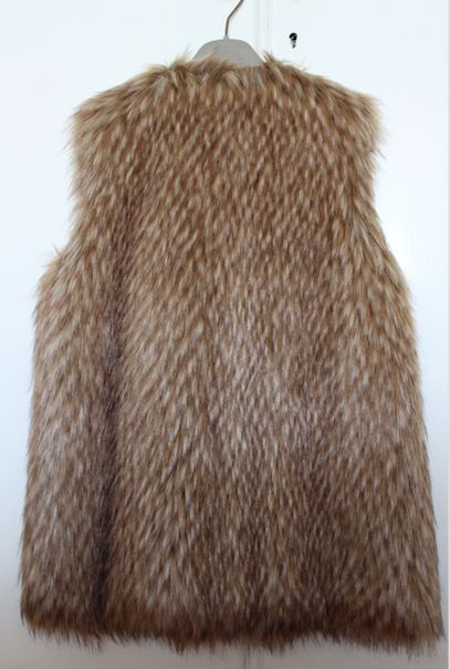Colete de pêlo Zara