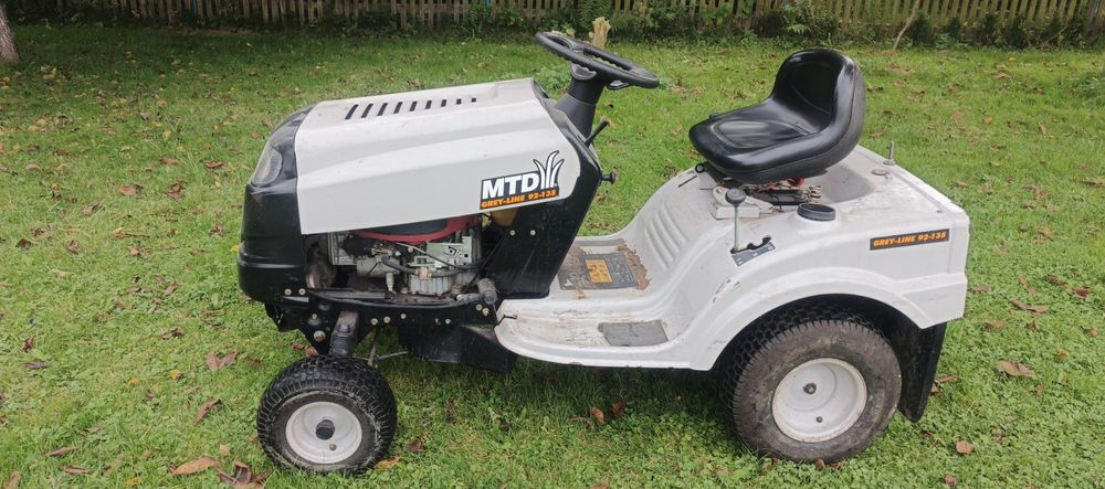 Traktorek kosiarka MTD możliwość zamiany