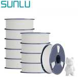 Filamento 3d - SUNLU pla MATTE Branco