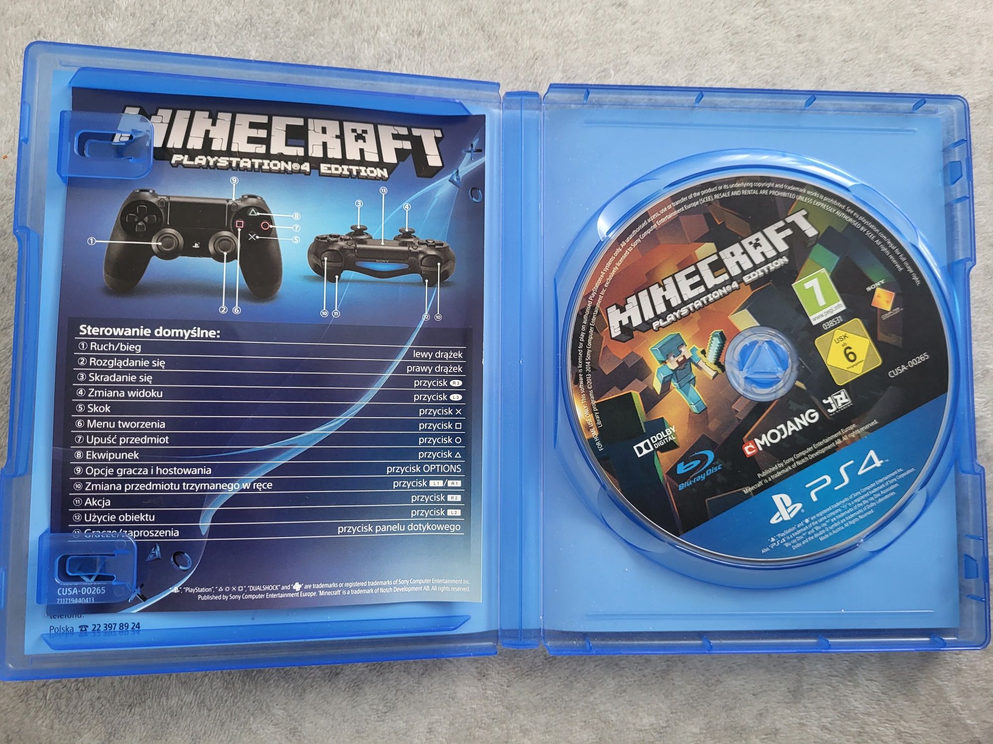 Minercaft na PS4