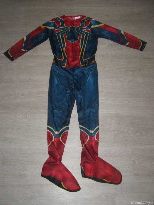 Strój Zbroja IRON SPIDER dla SPIDER-MAN 5-6 lat 110-116cm AVENGERS