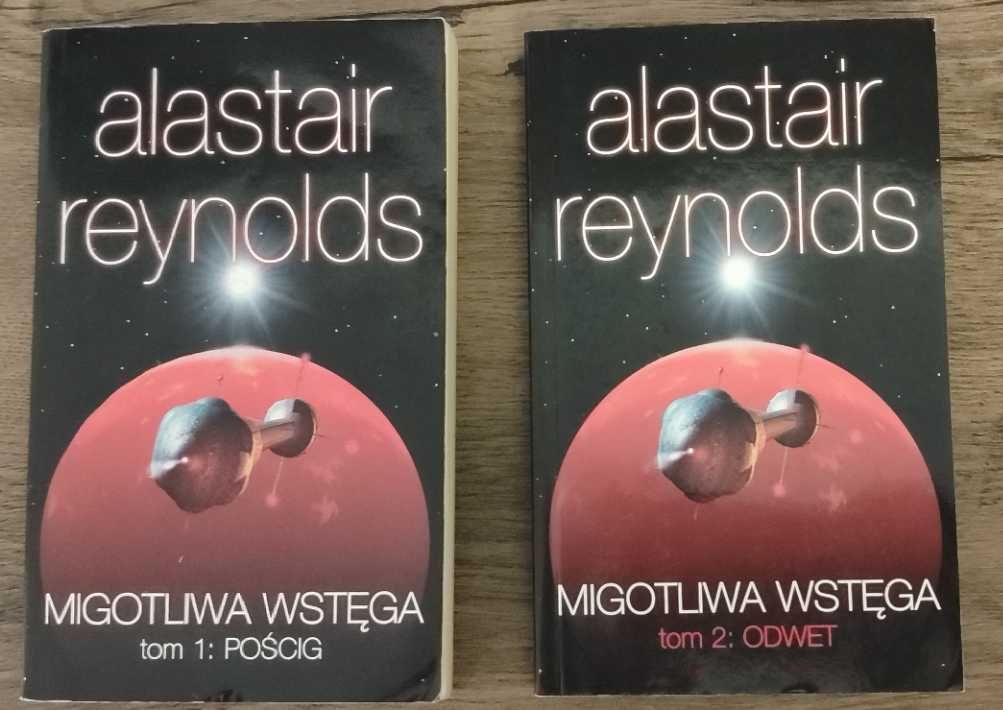 Migotliwa Wstęga Tom 1-2 Pościg Odwet Reynolds Przestrzeń Objawienia
