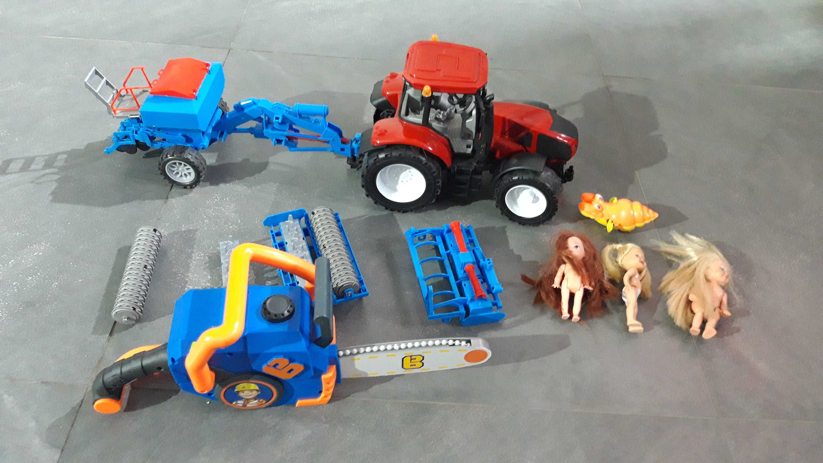 Zabawki traktor piła itp okazja
