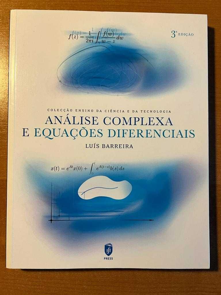 Livro Análise Complexa e Equações Diferenciais