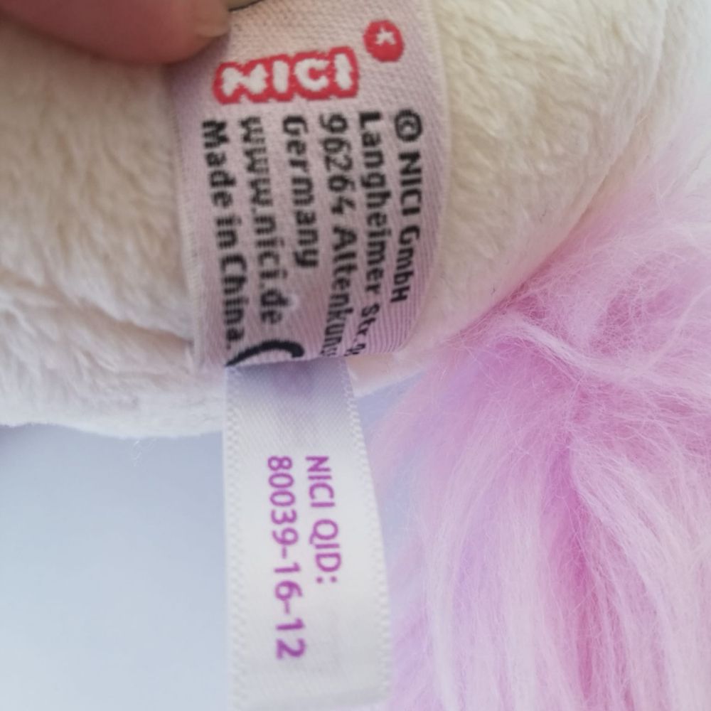 Nici Unicórnio Peluche Em Pé Theodor