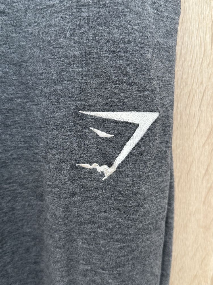 Spodnie dresowe Gymshark M dresy szare damskie
