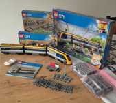 LEGO POCIĄG KOLEJKA 60197 + 60238 + 60205 + gratisy