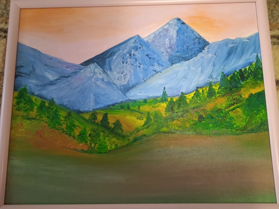 Картина масляными красками