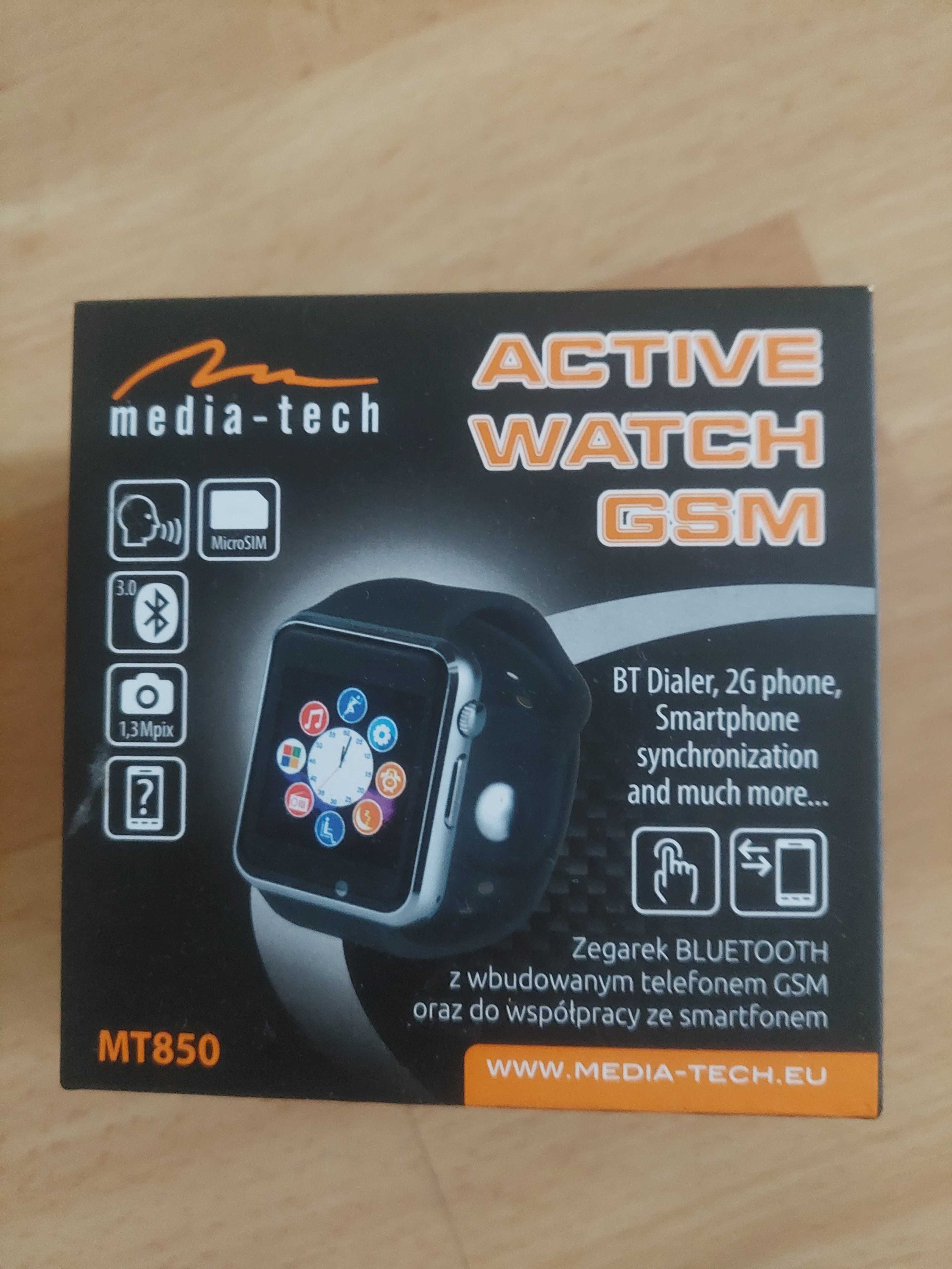 Smartwatch MEDIA-TECH Active Watch GSM MT850